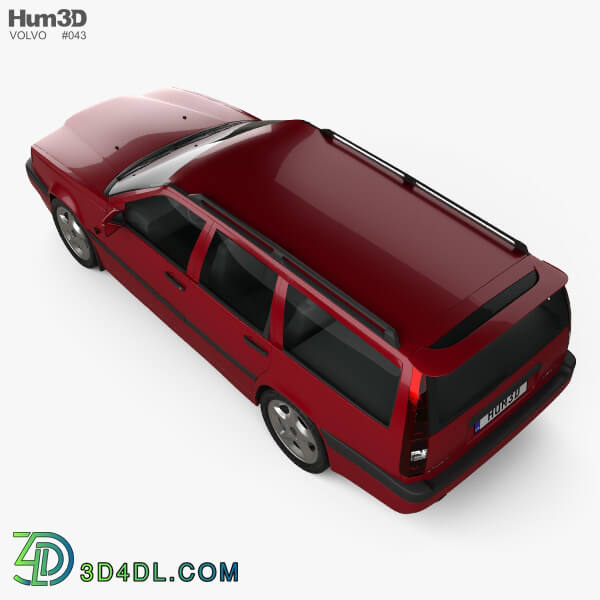 Hum3D Volvo 850 wagon 1992