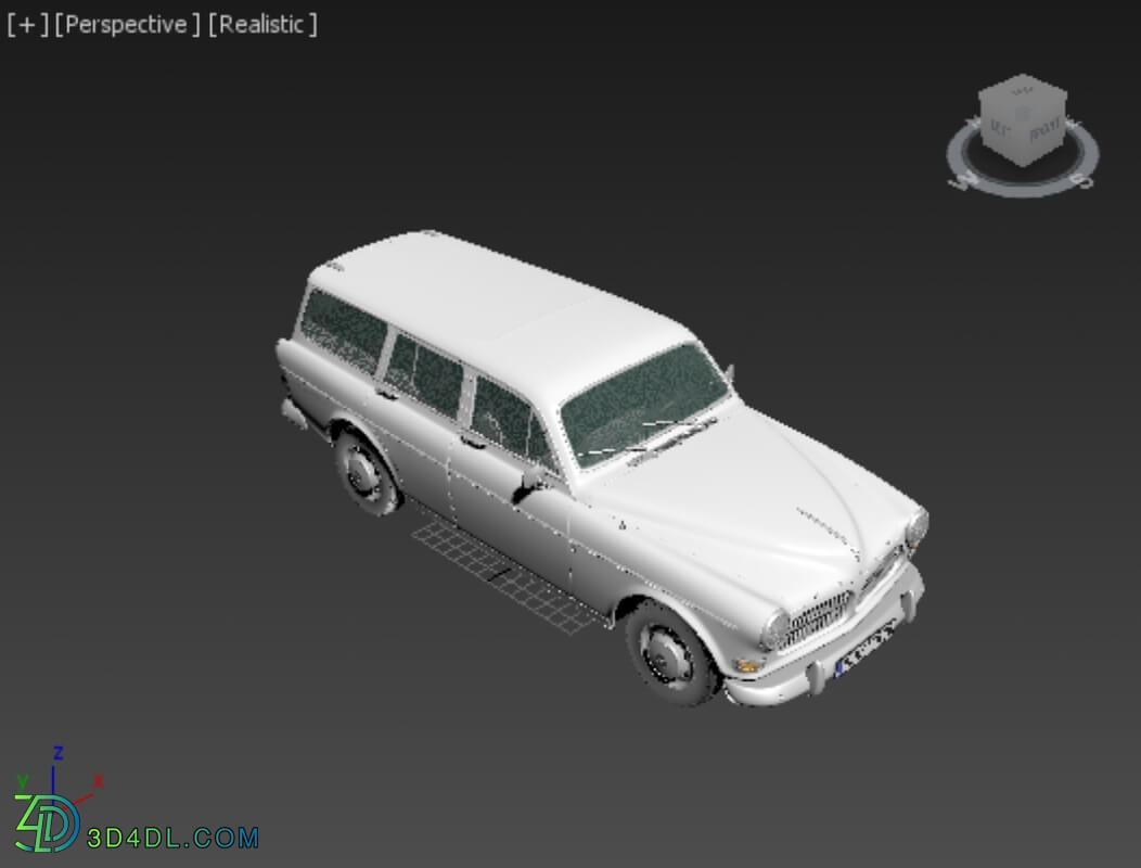 Hum3D Volvo Amazon wagon 1961