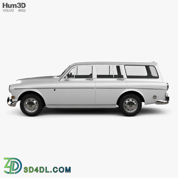 Hum3D Volvo Amazon wagon 1961