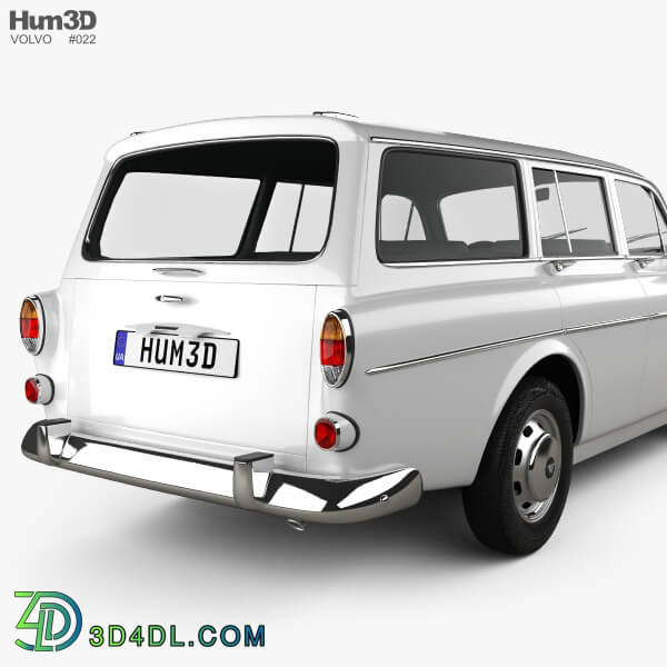 Hum3D Volvo Amazon wagon 1961