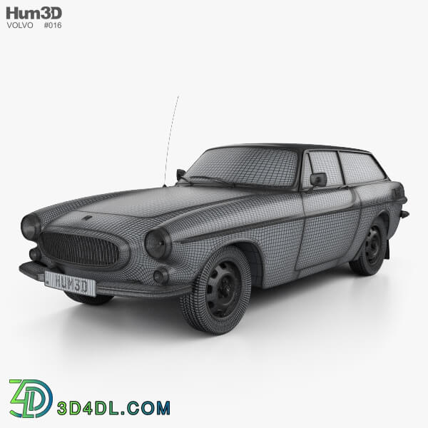 Hum3D Volvo P1800 ES 1973