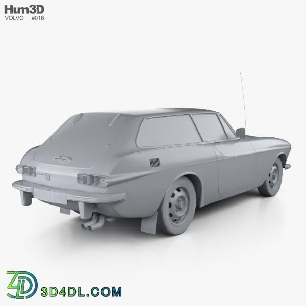 Hum3D Volvo P1800 ES 1973