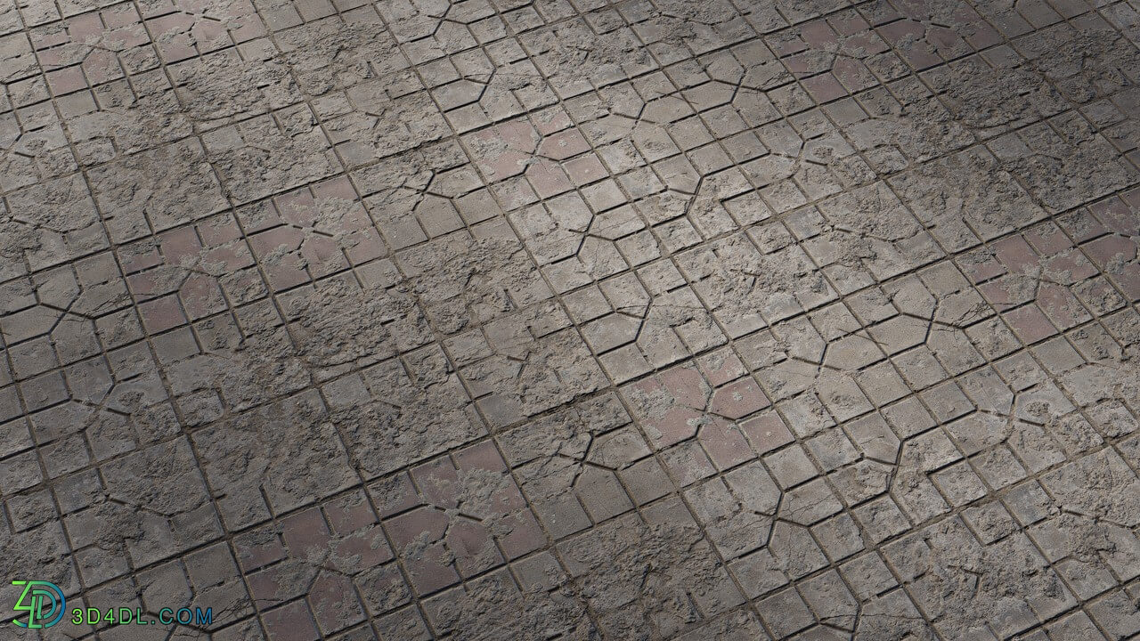 Quixel tile pavestone ug4oae1o