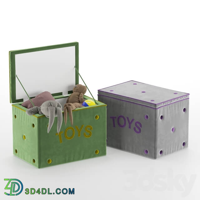 Toy - Box pouf Bambini big