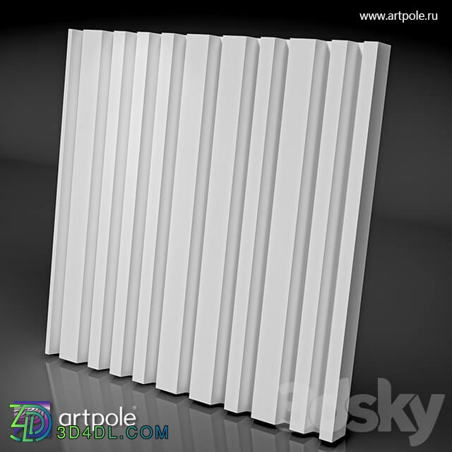 3D panel - ОМ 3D panel BARCODE BIG