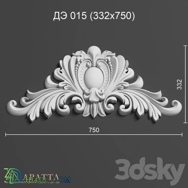 Decorative plaster - Aratta DE 015 _332х750_