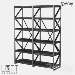 Rack - Shelving Loft Designe 7002 Model 