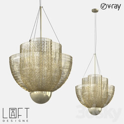 Pendant light - Suspended Light Loft Designe 8951 Model 