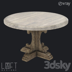 Table - TABLE LoftDesigne 10814 model 