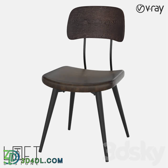 Chair - CHAIR LoftDesigne 30125 model