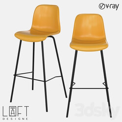 Chair - Bar Chair Loft Designe 30129 Model 