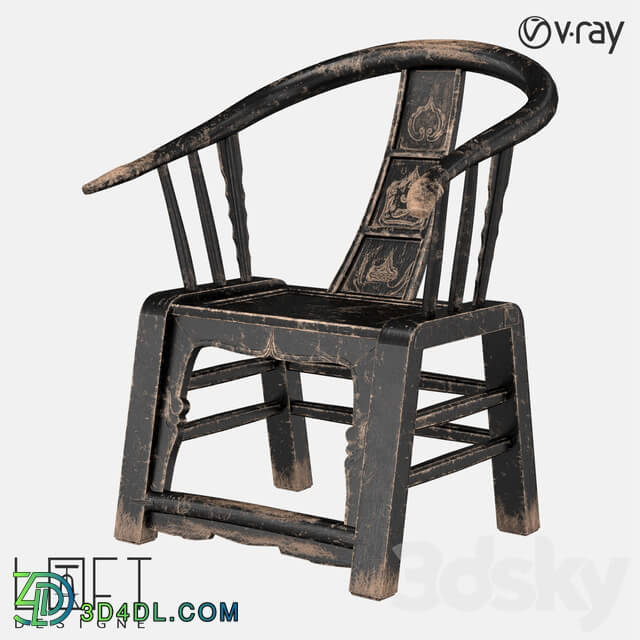 Chair - CHAIR LoftDesigne 35550 model