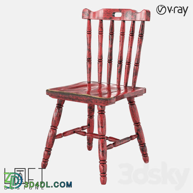 Chair - CHAIR LoftDesigne 35554 model