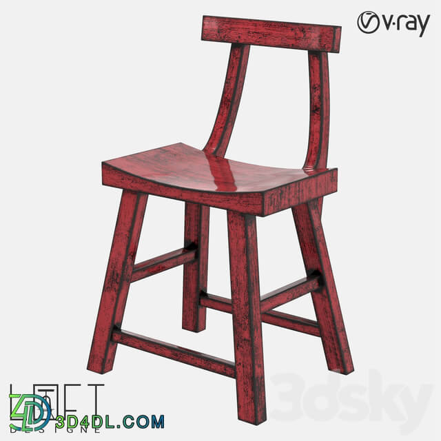 Chair - CHAIR LoftDesigne 35557 model