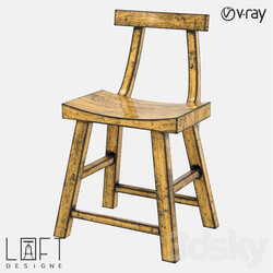 Chair - CHAIR LoftDesigne 35558 model 