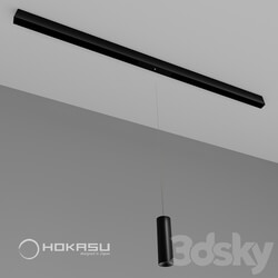 Pendant light - Magnetic hanging lamp HOKASU OneLine _ Spot HANG 