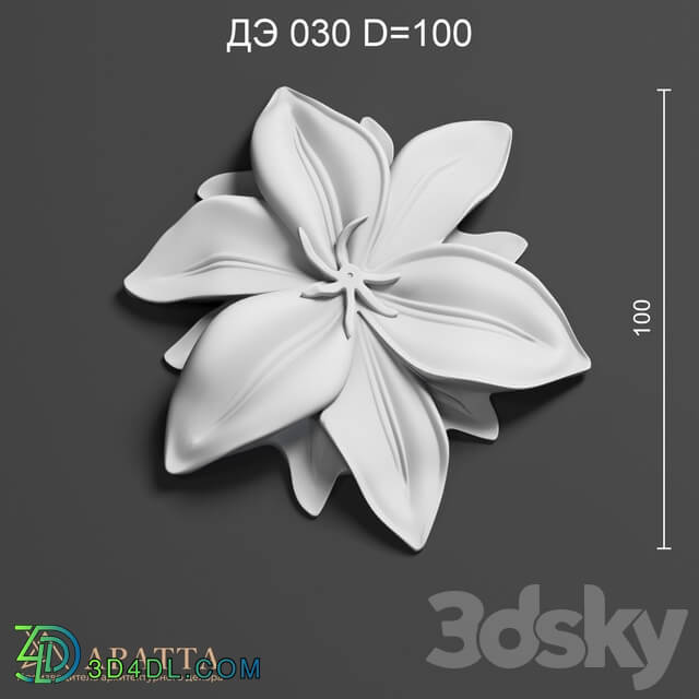 Decorative plaster - Aratta DE 030 D _ 100