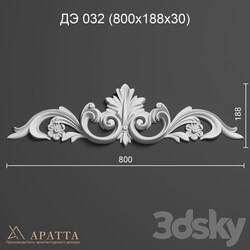 Decorative plaster - Aratta DE 032 _800x188x30_ 