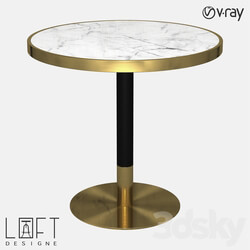 Table - TABLE LoftDesigne 60830 model 