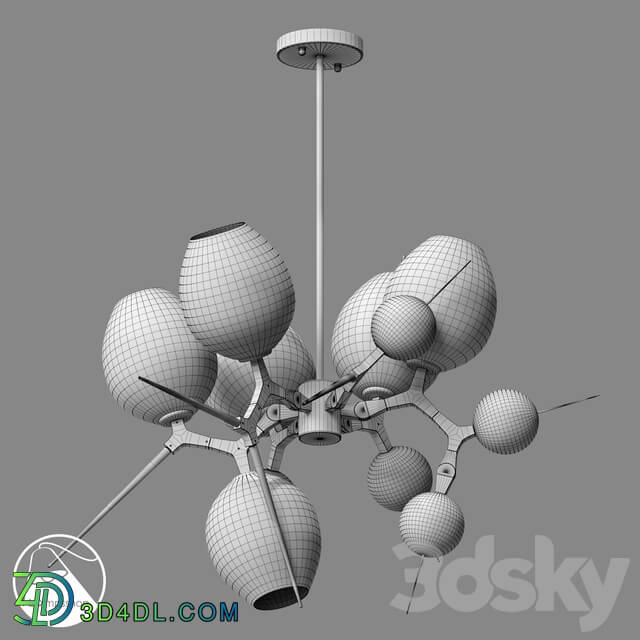 Pendant light LampsShop.ru L2255 Chandelier Molecules