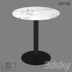 Table - TABLE LoftDesigne 60834 model 