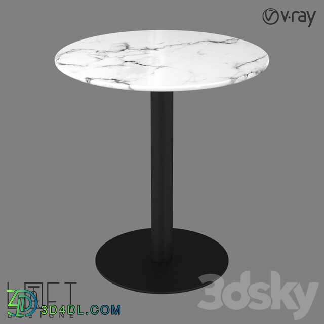 Table - TABLE LoftDesigne 60834 model
