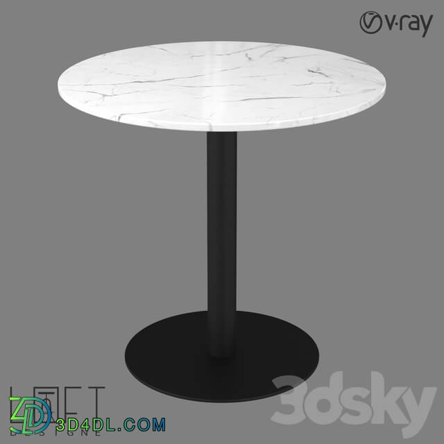 Table - TABLE LoftDesigne 60835 model