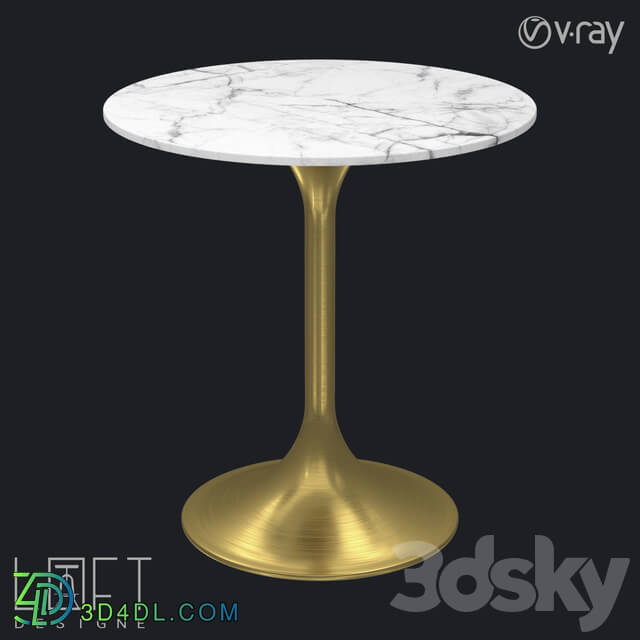 Table - TABLE LoftDesigne 60836 model