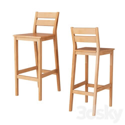 Chair - Han 2 bar stool with hard seat 