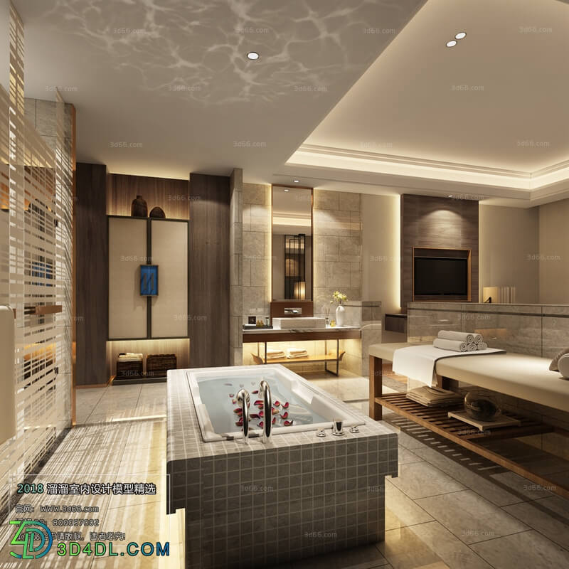 3D66 2018 Bathroom Chinese style B013