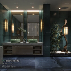 3D66 2018 Bathroom Chinese style C009 
