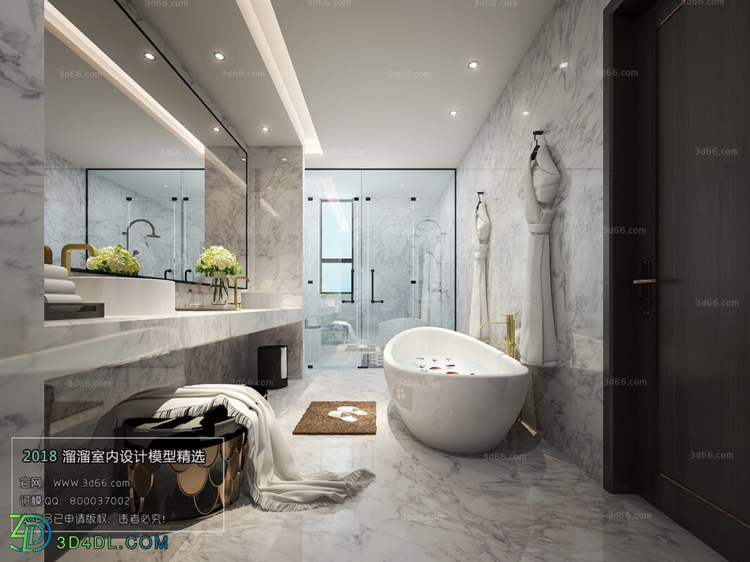 3D66 2018 Bathroom Modern style A003