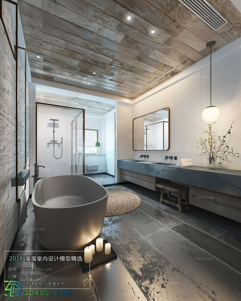 3D66 2018 Bathroom Modern style A010
