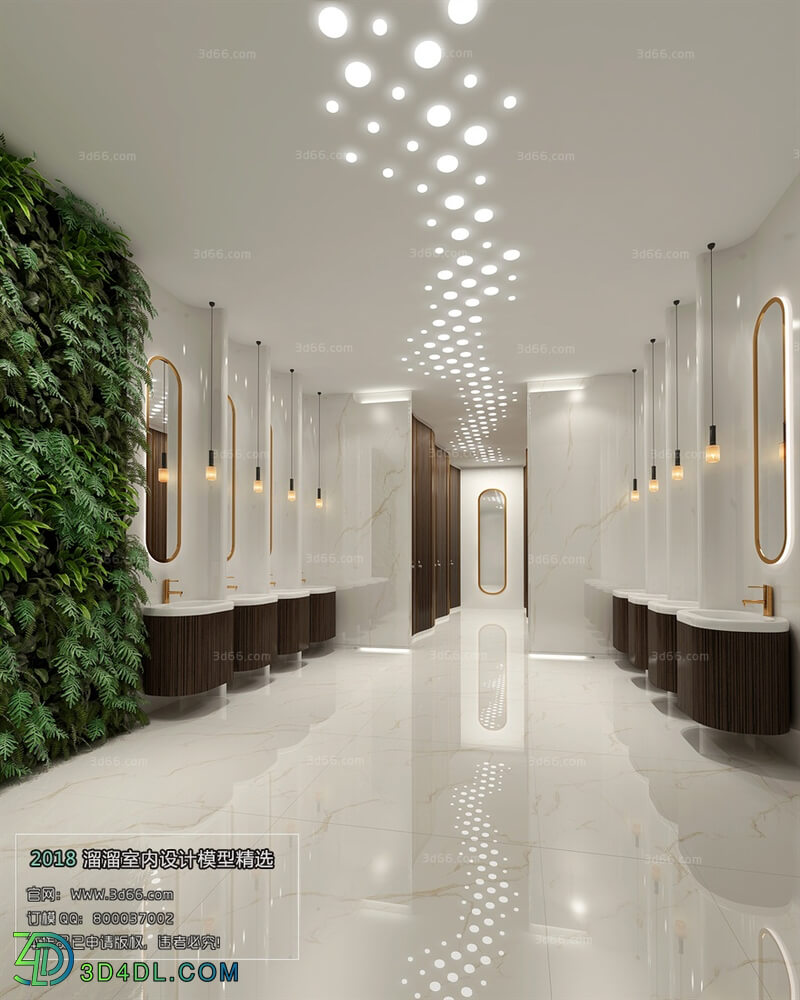 3D66 2018 Bathroom Modern style A014