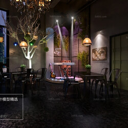 3D66 2018 Hotel & Teahouse & Cafe Industrial style H004 