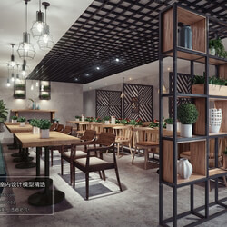 3D66 2018 Hotel & Teahouse & Cafe Industrial style H021 