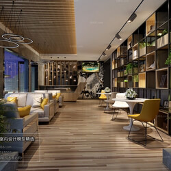 3D66 2018 Hotel & Teahouse & Cafe Modern style A002 