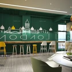 3D66 2018 Hotel & Teahouse & Cafe Nordic style M003 