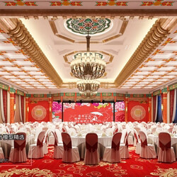 3D66 2018 Hotel & Teahouse & Cafe Tibetan style L001 