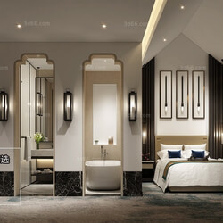 3D66 2018 Hotel Suite Chinese style C005 