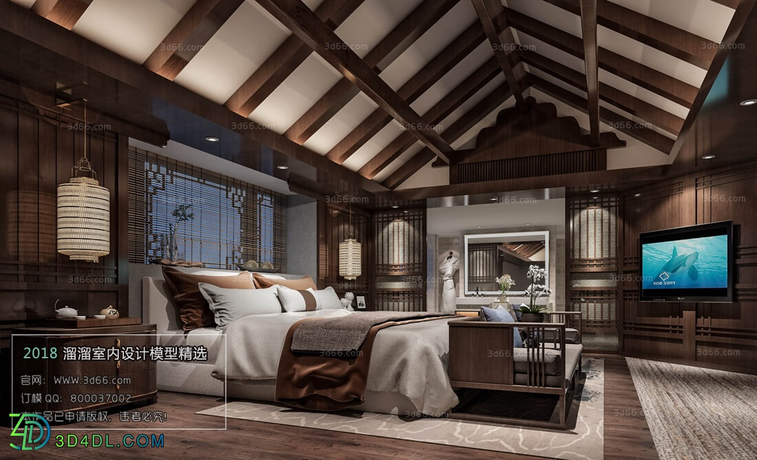 3D66 2018 Hotel Suite Chinese style C012