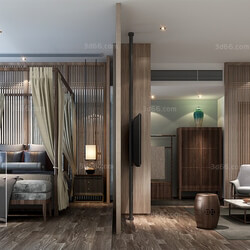 3D66 2018 Hotel Suite Chinese style C014 