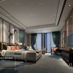3D66 2018 Hotel Suite Chinese style C017 
