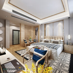 3D66 2018 Hotel Suite Chinese style C019 
