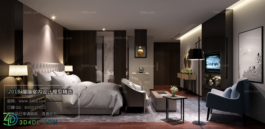 3D66 2018 Hotel Suite Modern style A003