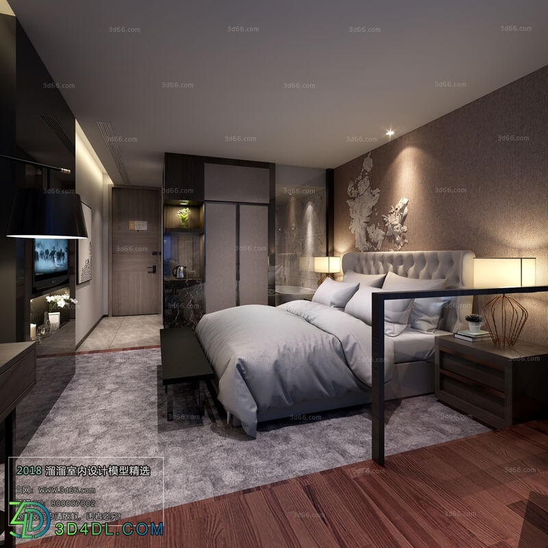 3D66 2018 Hotel Suite Modern style A004