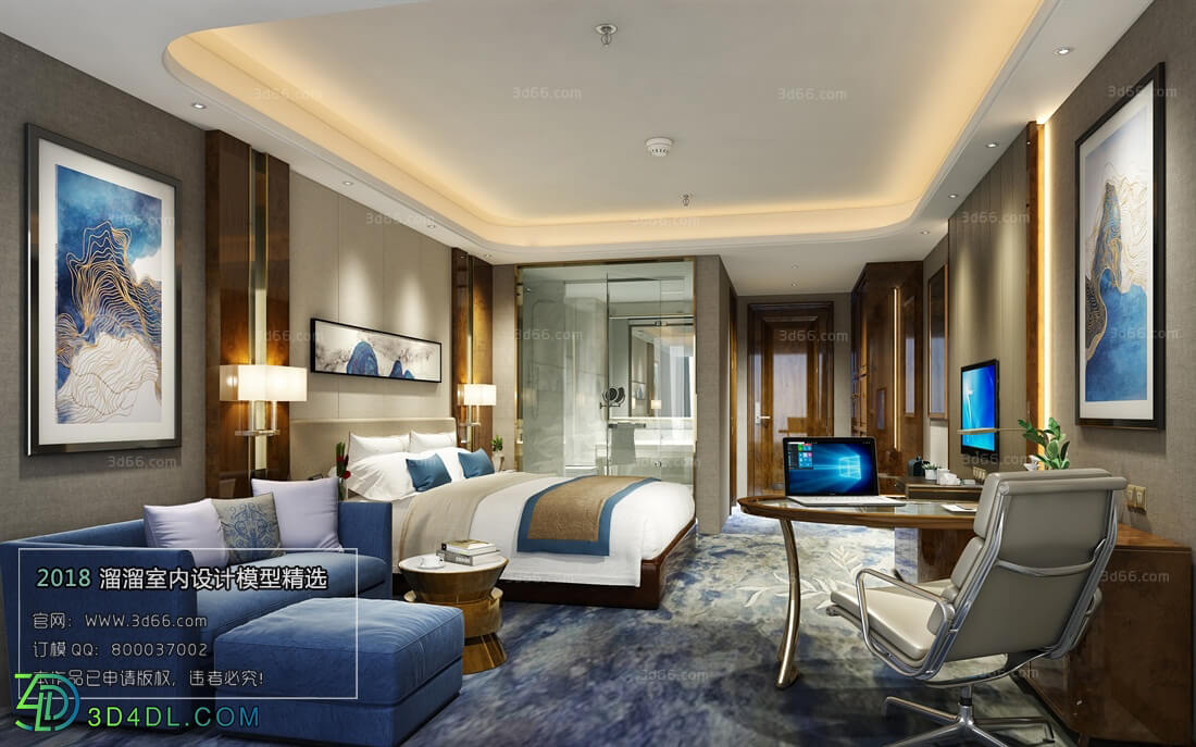 3D66 2018 Hotel Suite Modern style A005