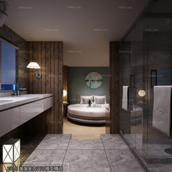 3D66 2018 Hotel Suite Modern style A009 