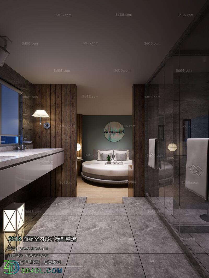 3D66 2018 Hotel Suite Modern style A009