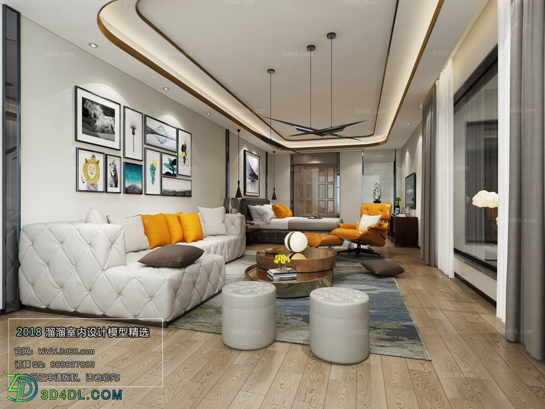 3D66 2018 Hotel Suite Modern style A010